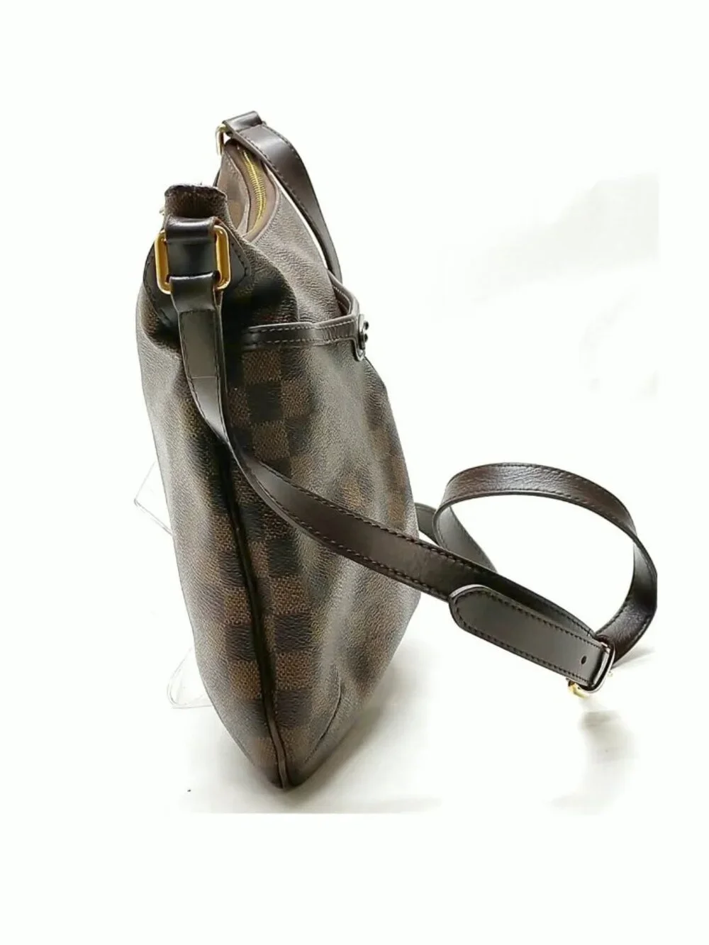 Authentic Louis Vuitton Bloomsbury PM Damier Ebene Crossbody Bag - Picture 4 of 10